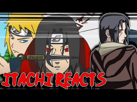 Itachi Reacts To Itachi vs Minato | animation