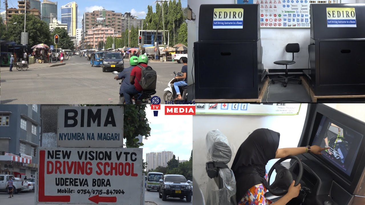 TEKNOLOJIA YA UDEREVA TANZANIA NZIMA IMEHAMIA NEW VISION VTC DRIVING SCHOOL, JIFUNZE KIDIGITAL