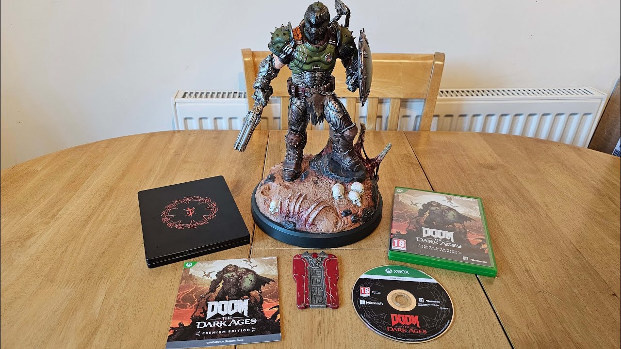 DOOM: The Dark Ages - Premium Edition Unboxing - YouTube