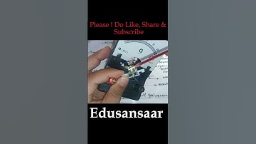 Moving Coil Galvanometer Explained in 60 Seconds! #shorts  #viralreels  #viralshorts