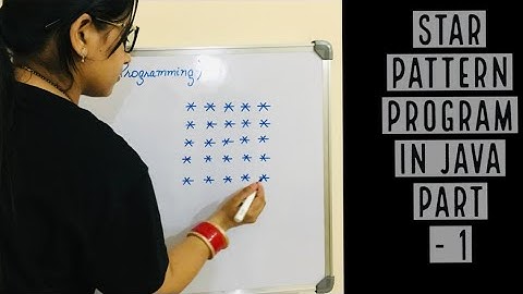 How to print Star Pattern Programming in Java |  Tricks and logic to Print All Pattern | Part - 1