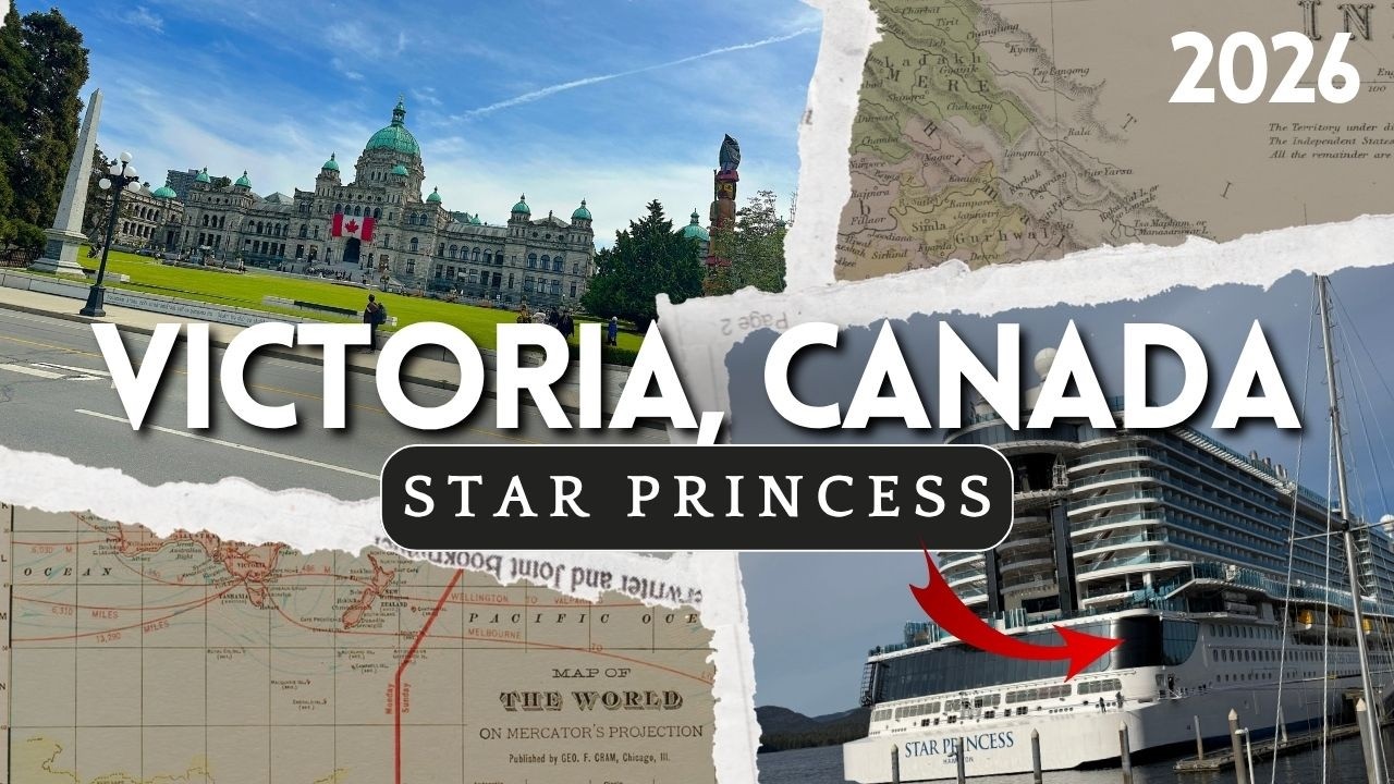 2026 EXPLORING VICTORIA, BRITISH COLUMBIA CANADA (BRAND-NEW STAR PRINCESS) 7-DAY CRUISE TO ALASKA