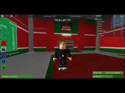 Roblox Zombie Rush With Rainbow Smg S Youtube