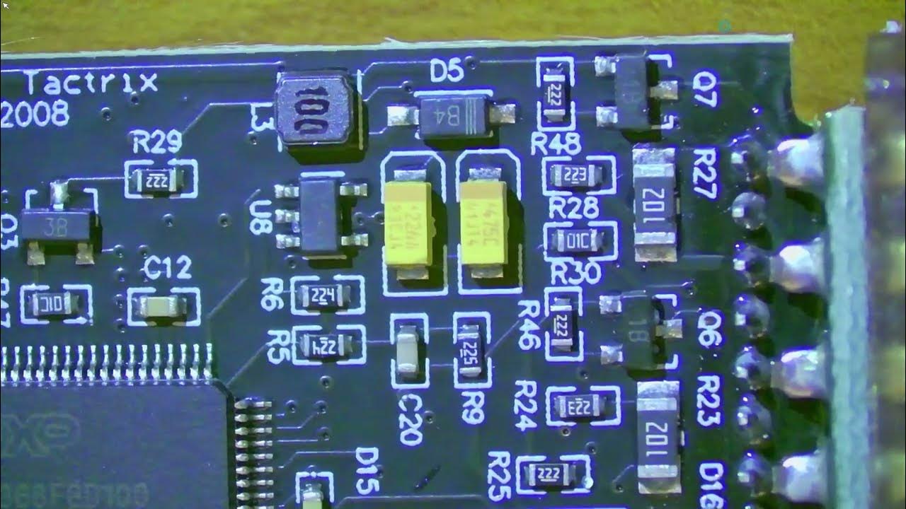 Tactrix openport 2 0 clone under microscope ecu flasher youtube