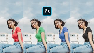 【photoshop教學】如何用Ps快速更換顏色(色相解說) 