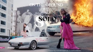 Solo x On the ground  Mashup (Jennie ft. Rosé) Resimi
