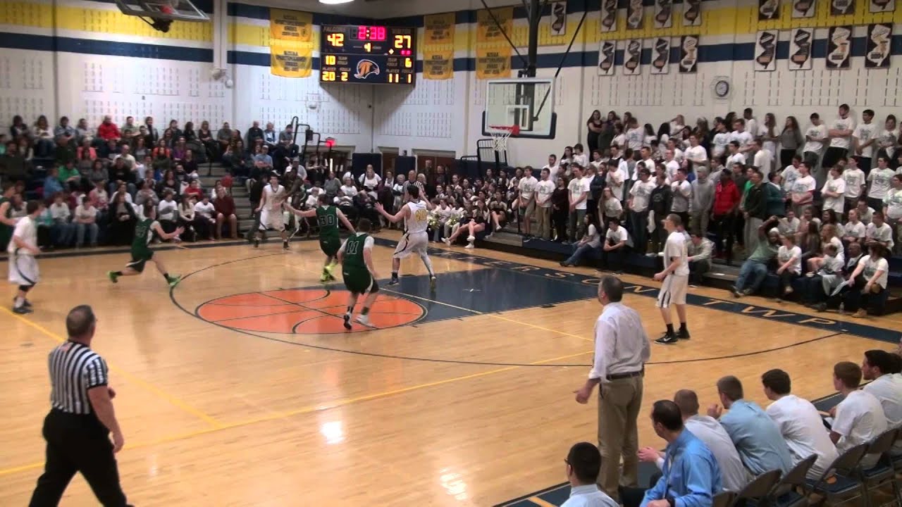 1/22/15 Hopatcong Varsity Basketball Jefferson 4th Period YouTube