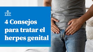 4 Consejos para tratar el herpes genital