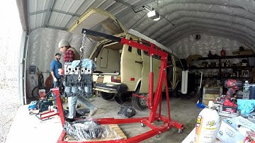 1982 Vanagon 1.9 AAZ swap Time lapse #1