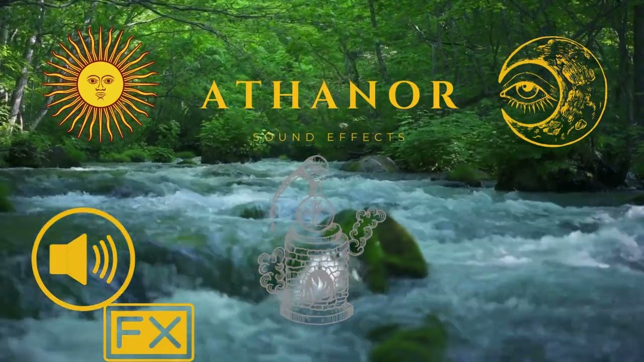 Water Flow -Sound Effect- (Fast River Stream)