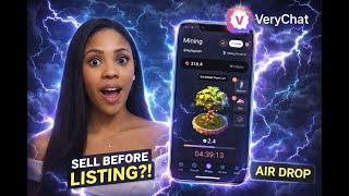 VeryChat Airdrop – How to Sell Tokens Before Exchange Listing (Real Test) screenshot 3