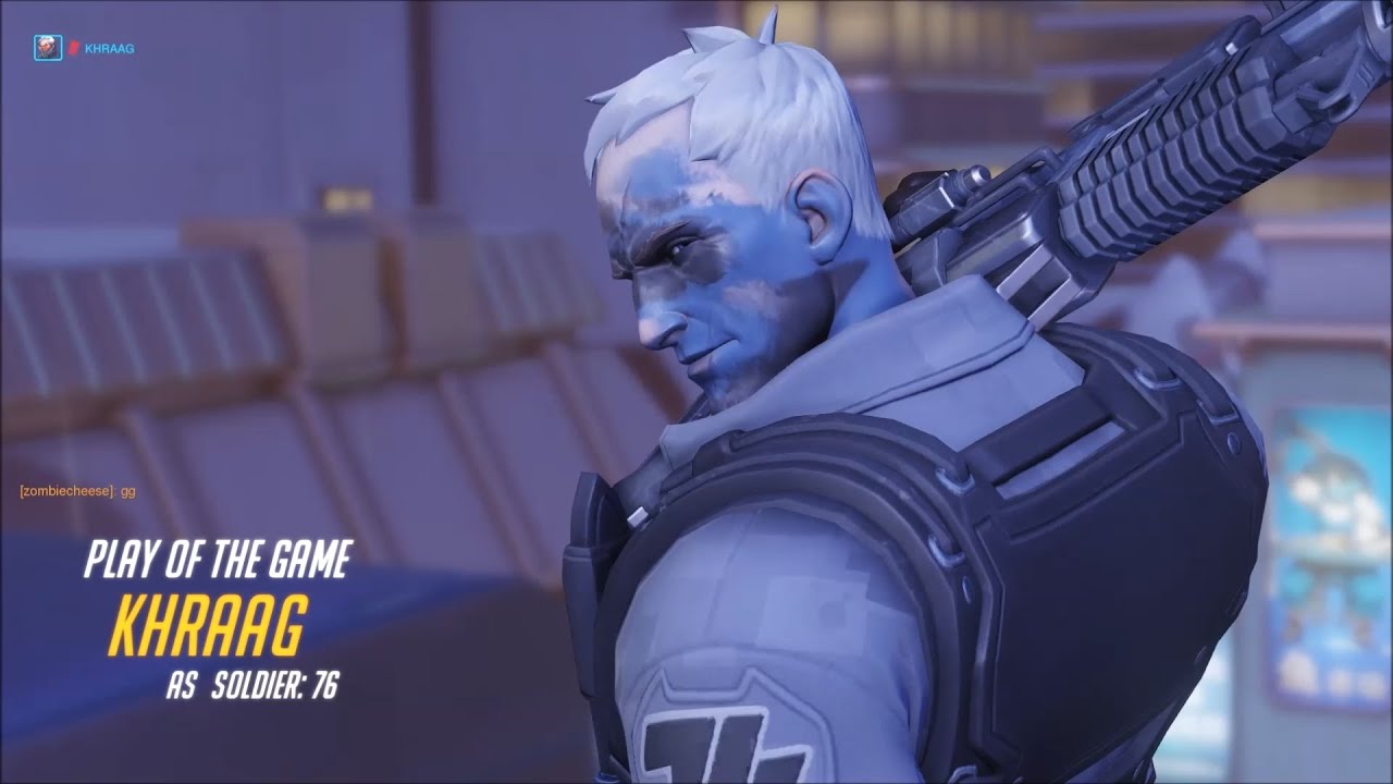 Overwatch - Soldier 76 30 Kill streak.