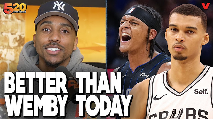 Jeff Teague says Magic's Paolo Banchero is BETTER than Victor Wembanyama on Spurs RIGHT NOW