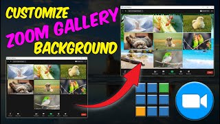 🔴 How to Customize (change) Zoom Gallery Background | PinoyTV screenshot 4
