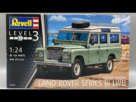 Unboxing: Revell Land Rover Series III LWB