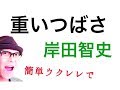 岸田智史・重いつばさ【ウクレレ 超かんたん版 コード&レッスン付】GAZZLELE