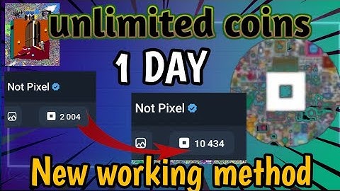 Working on Notpixel🔥| not pixel pr Kam kese kre working on notpixel 0 coin problem😱