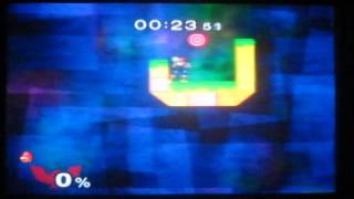 Super Smash Bros Melee Debug Menu Drôle - Captain Falcon - Yoshi Target Test ( 23/06/2011 )