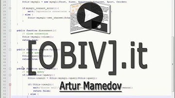 Programmazione ad oggetti in PHP (classe Mysqli - prepare, query, fetch, escape) [OBIV].it