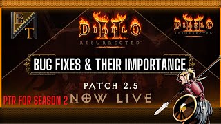Important Bug Fixes For The Future Of Diablo 2 Resurrected! | PTR Patch 2.5