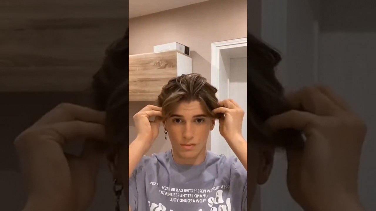 Как сделать причёску шторы. модная стрижка для любых типов волос. #шторы #причёска #мода #curtains