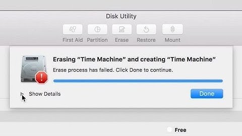 How To Fix  Error Erasing Disk On Mac