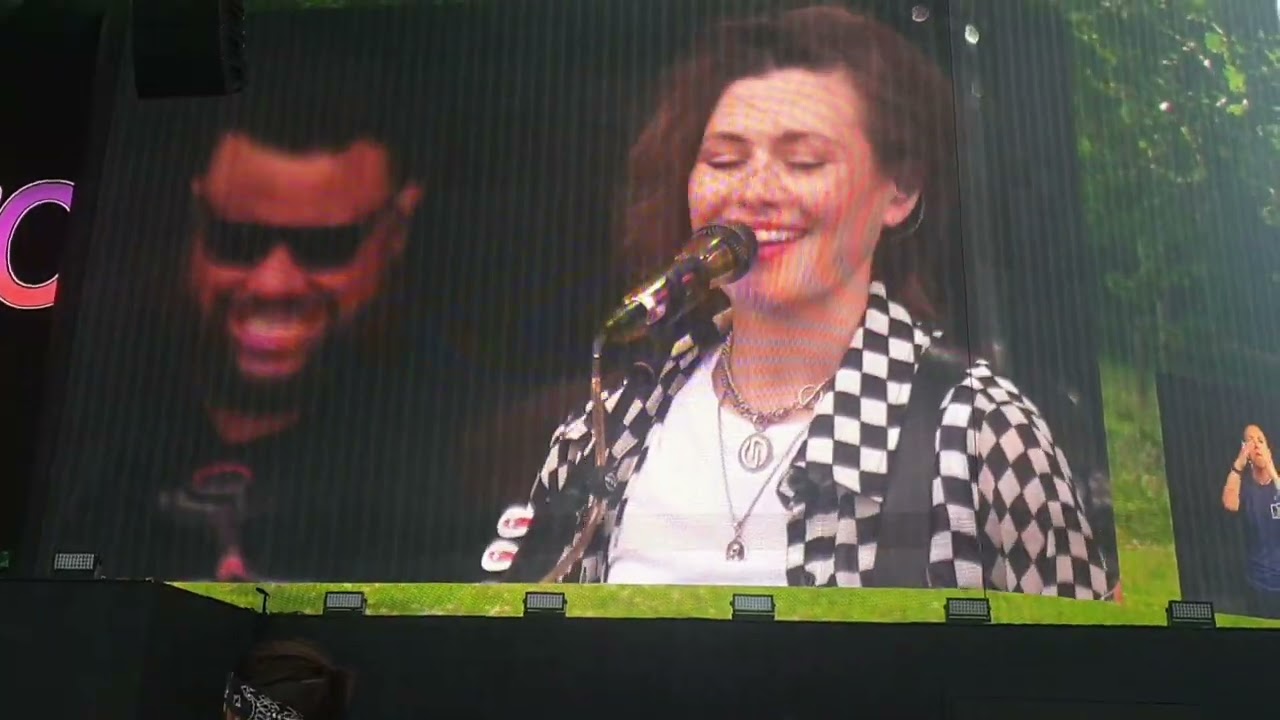 larkin poe, preachin blues. hyde park London. June 30th 2023