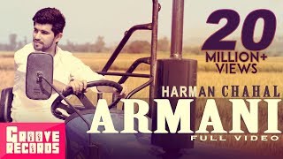 Video thumbnail of "Armani | Harman Chahal | Mr VGrooves | Full Video | New Punjabi Song"