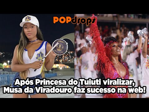 Após Princesa da Tuiuti viralizar, Musa da Viradouro faz sucesso na web! #PopDrops @PopZoneTV