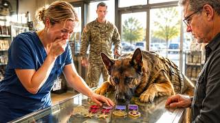 Desperate Nurse Brought Her War Medals to a Pawn Shop — Then a Ranger's K9 Refused to Leave