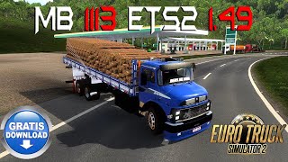 Mod Grátis ets2 1.49 Muriçoca MB 1113 Sofrendo no Atoleiro #ets2 #eldoradopro #atoleiro #ets2mods