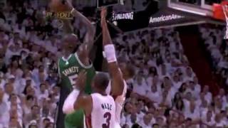 Dwyane Wade - Flash Rejects Garnett (Heat vs Celtics PlayOff 2011)