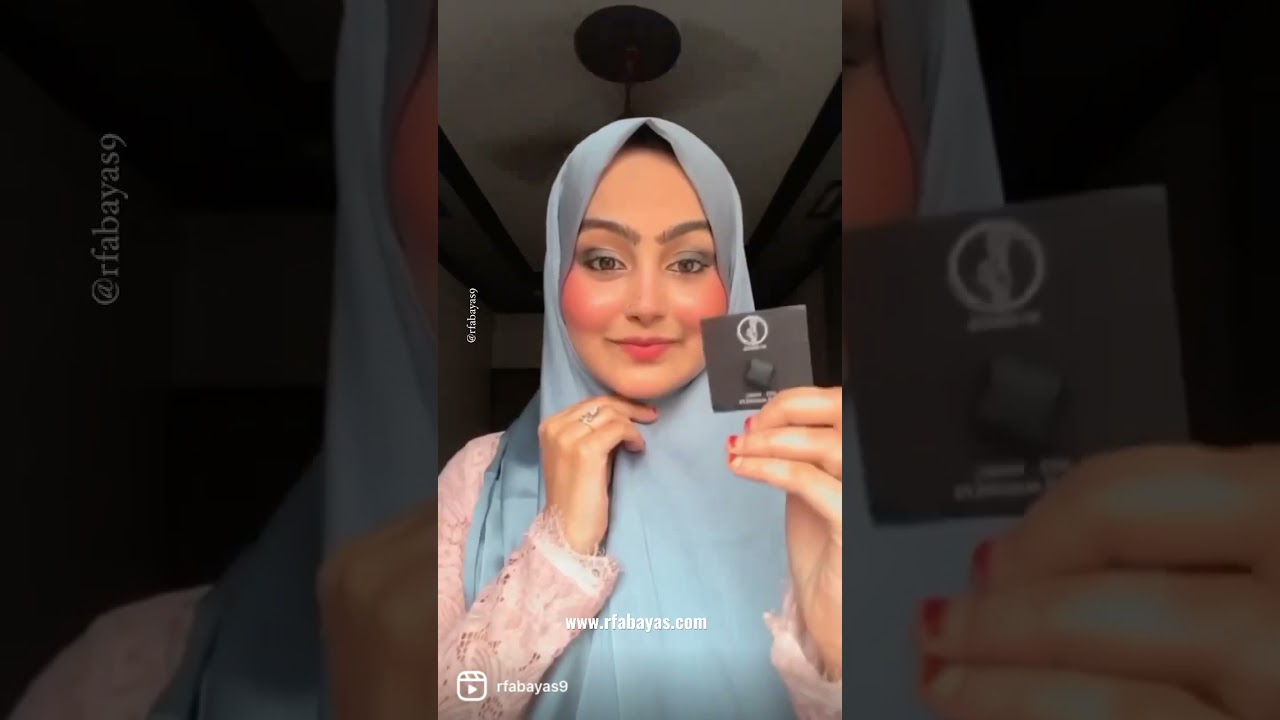 Hijab Magnetic Pin @ www.rfabayas.com starring @thefarah_khan