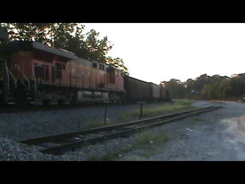 BNSF southbound coal train (NS 738) in Dallas,GA