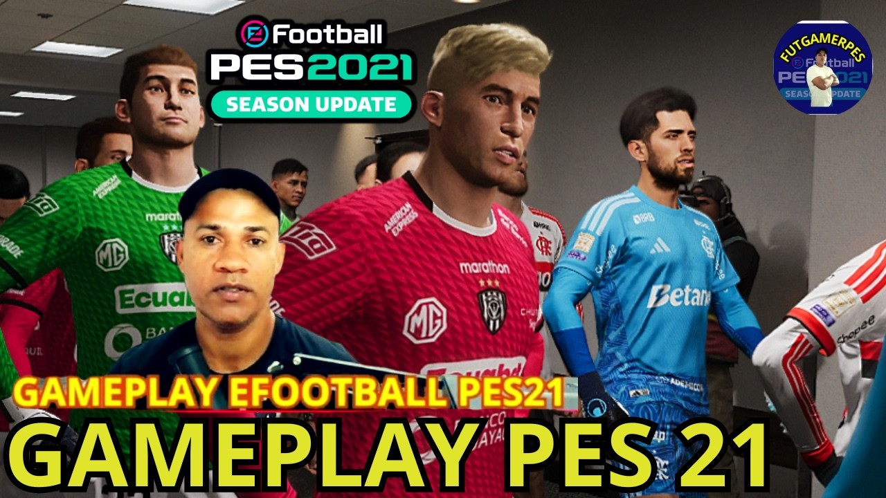 🎮GAMEPLAY FLAMENGO NO NIVEL LENDA NO EFOOTBALL PES 21 ⚽🏆🎮
