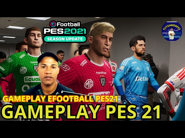 🎮GAMEPLAY FLAMENGO NO NIVEL LENDA NO EFOOTBALL PES 21 ⚽🏆🎮