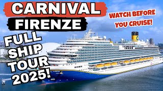 Carnival Firenze Ship Tour Must See Before You Book U0026 Cruise 2025