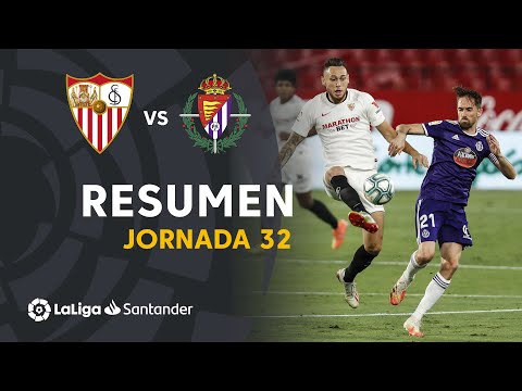Resumen de Sevilla FC vs Real Valladolid (1-1)