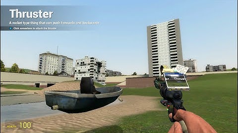 How to build a simple boat in Garry