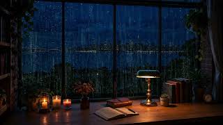 Golden Gate Rain Escape Cozy Study Room for Work Concentration
