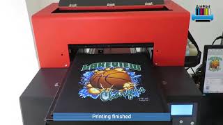 How to custom print on a black tshirt | Tutorial Video