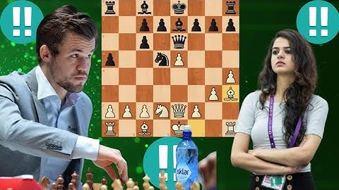 Crazy Tania Sachdev vs Magnus Carlsen 31