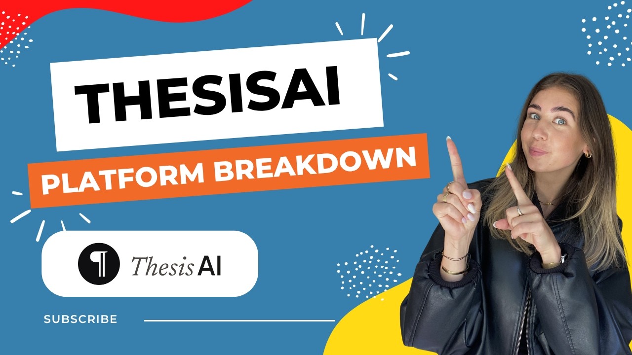 ThesisAI Tutorial 2026: How to Use AI to Write Your Thesis & Dissertation - Full Walkthrough⭐️