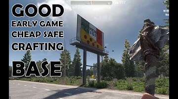 7 Days to Die 1.0 - Good Cheap Safe early game crafting base