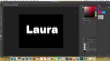 Photoshop Lesson for CMT 1,2 Ghostly blur text effect