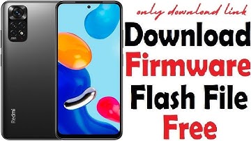 Redmi Note 11 QCOM Firmware Flash File Free Download