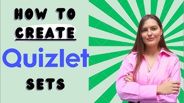 How to create Quizlet sets? | ESL | Help your students
