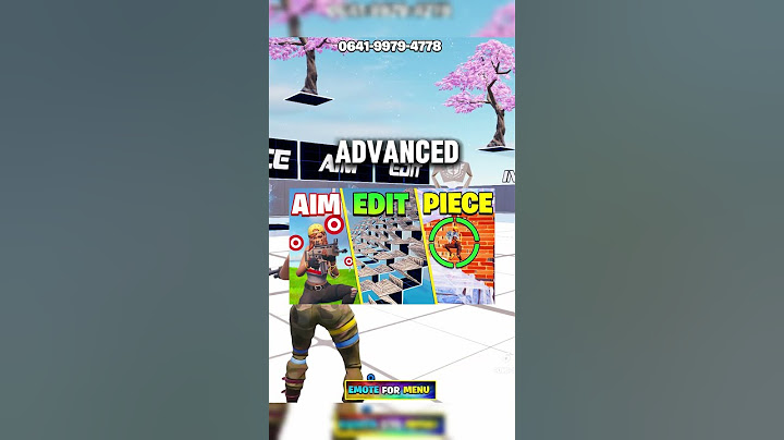 Best Fortnite training and practice map for 2024!