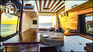 Incredible Van Conversion w/ Murphy Bed & Creative Shower