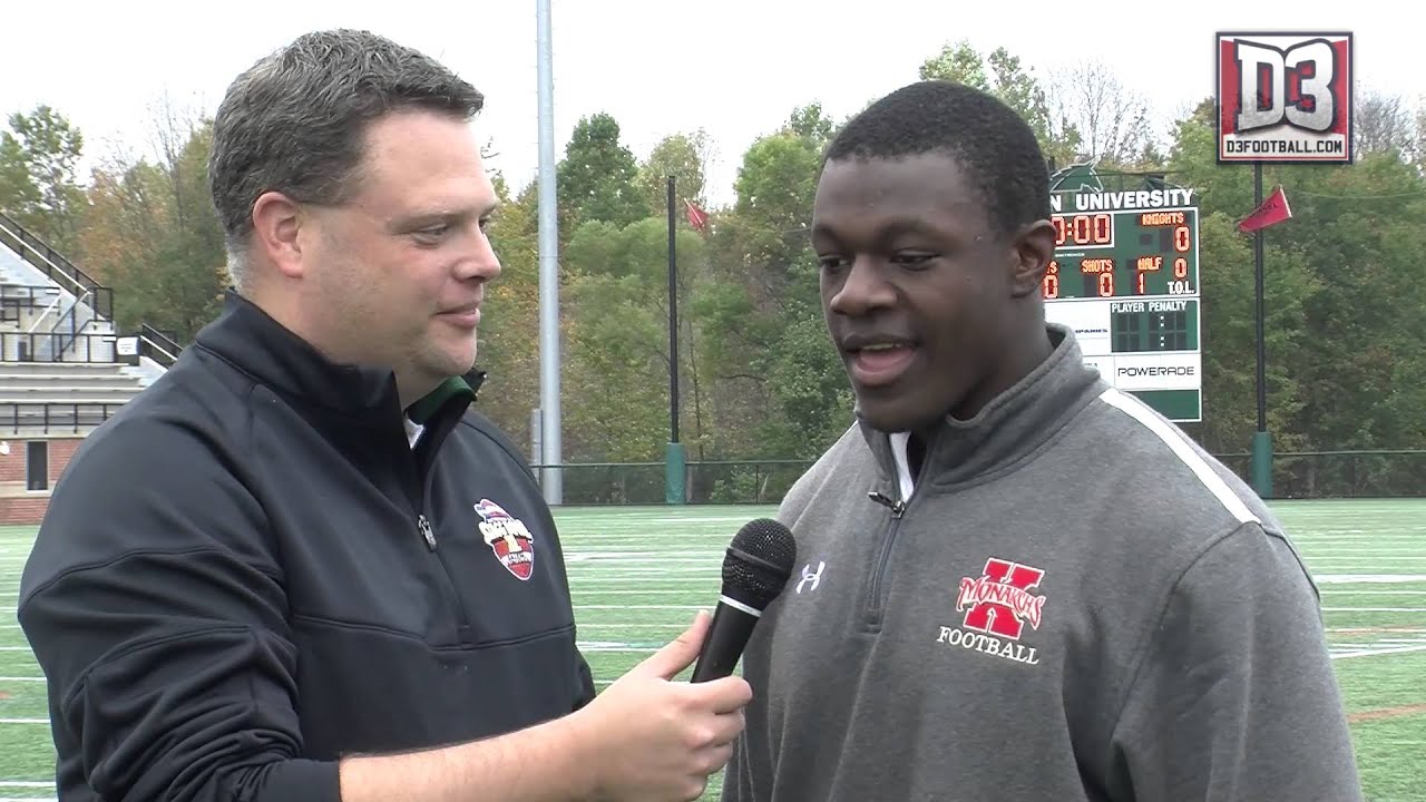 D3football.com Interview with King's Ron Garrett